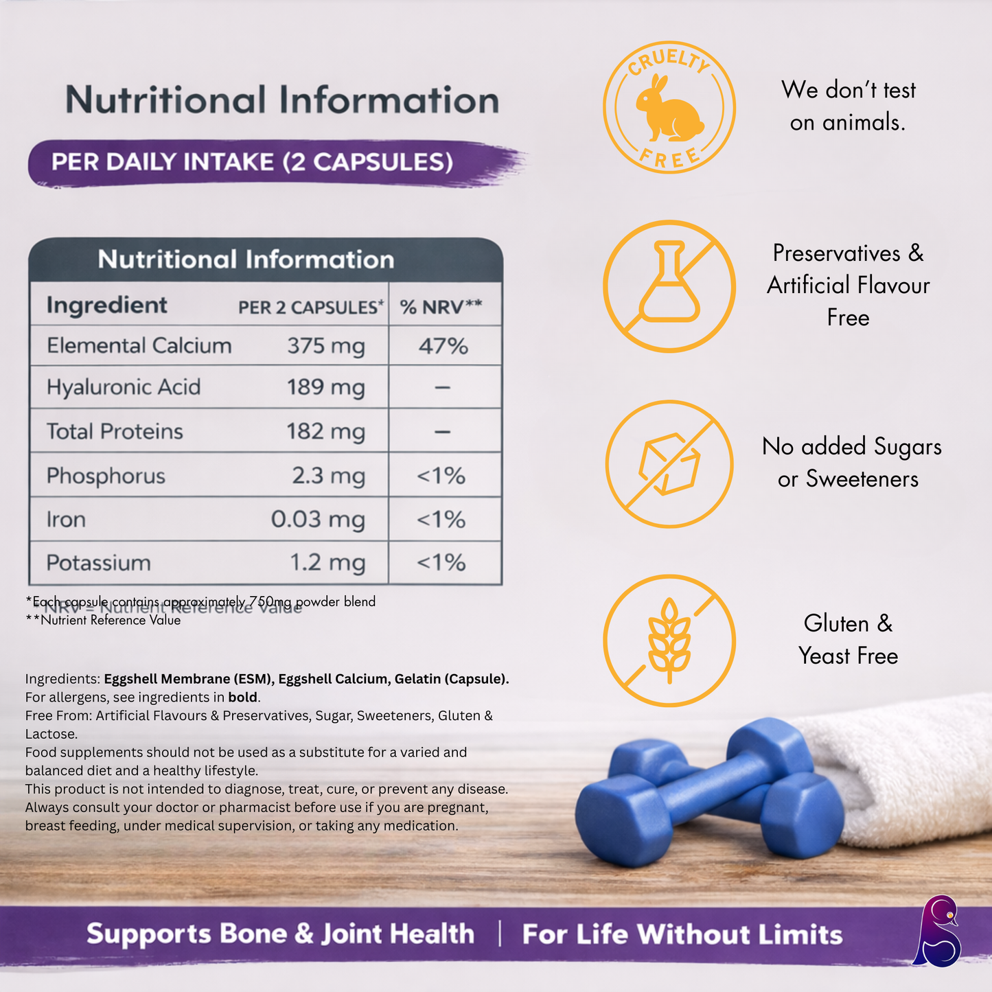 BJC® Bone & Joint Care (60 Capsules)
